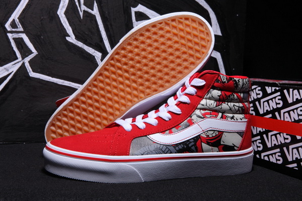 Vans High Top Shoes Women--358